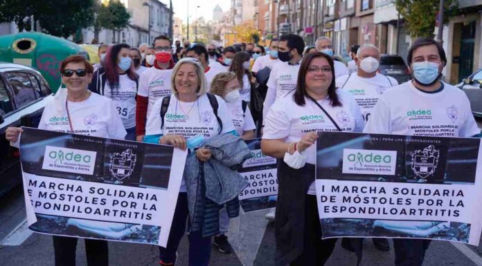 Móstoles tendrá su V Marcha Solidaria por la Espondiloartritis este fin de semana Móstoles tendrá su V Marcha Solidaria por la Espondiloartritis este fin de semana