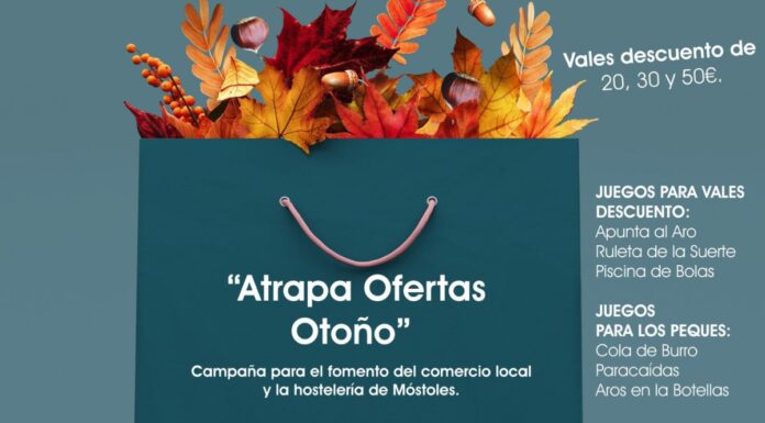 Vuelve a Móstoles la campaña ‘Atrapa Ofertas’ este otoño con vales premiados con hasta 50 euros