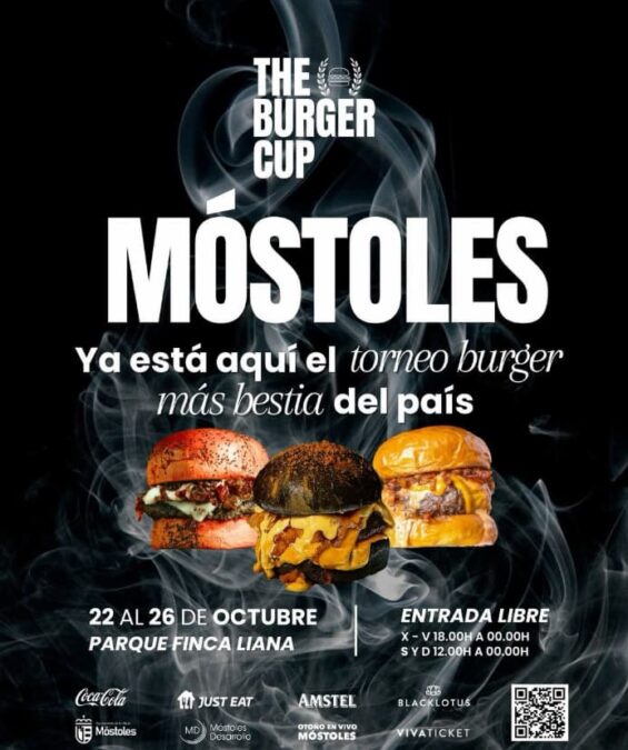 Llega a Móstoles el campeonato de hamburguesas The Burger Cup con entrada gratuita