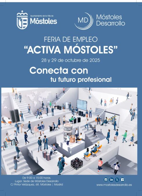 Llega 'Activa Móstoles', la Feria de Empleo que ofrece oportunidades laborales en la ciudad