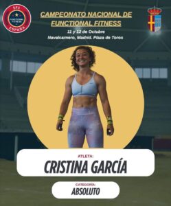 Una vecina de Móstoles competirá este fin de semana en el Campeonato Nacional de Fitness