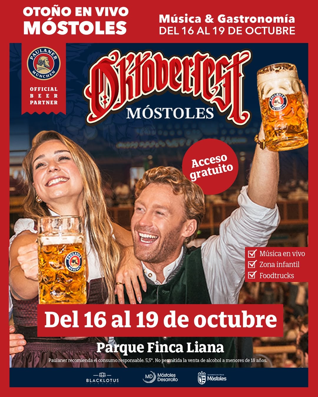 Móstoles tendrá su Oktoberfest completamente gratis este fin de semana con muchas actividades