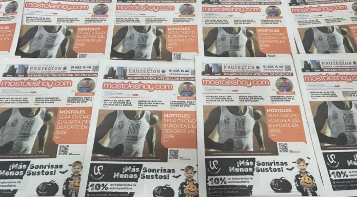 Móstoles como Ciudad Europea del Deporte acapara el periódico del mes de octubre: ya disponible gratis Móstoles como Ciudad Europea del Deporte acapara el periódico del mes de octubre: ya disponible gratis