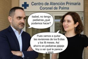 PSOE Móstoles alerta sobre la falta de pediatras y el colapso de la Atención Primaria en la ciudad