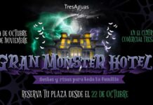 El “Gran Monster Hotel” abre sus puertas muy cerca de Móstoles este Halloween en TresAguas