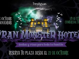 El “Gran Monster Hotel” abre sus puertas muy cerca de Móstoles este Halloween en TresAguas