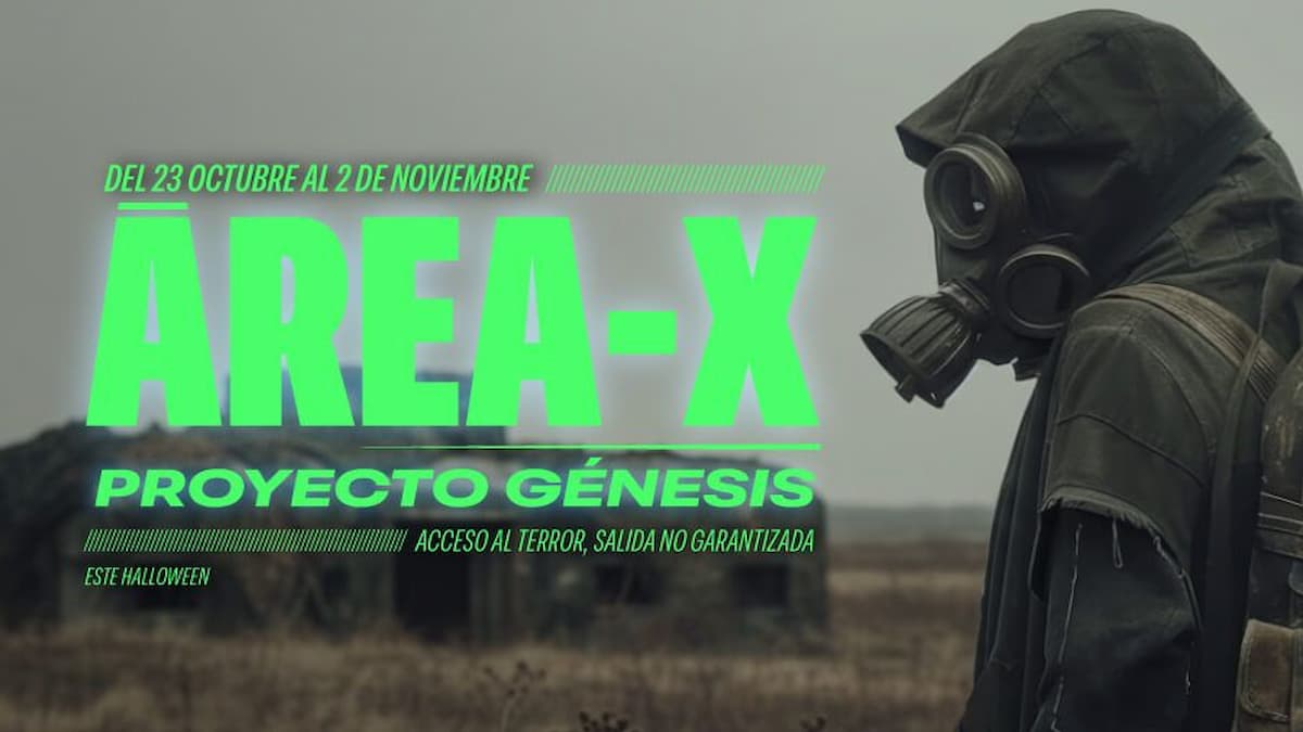 Los vecinos de Móstoles podrán disfrutar del 'Area X: Proyecto Génesis' este Halloween en X-Madrid