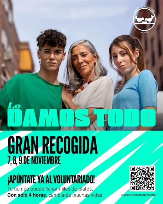 Llega la Gran Recogida de Alimentos 2025 a Móstoles: seis supermercados para donar