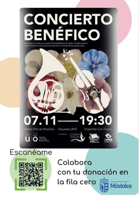 Qué hacer en Móstoles este fin de semana: concierto benéfico, tres obras de teatro y mucho más