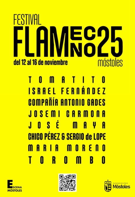 El II Festival Flamenco regresa a Móstoles con artistas como Tomatito, Israel Fernández y muchos más