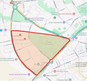 Móstoles activa restricciones y habilita 4.000 nuevas plazas de aparcamiento tras el inicio de Navipark