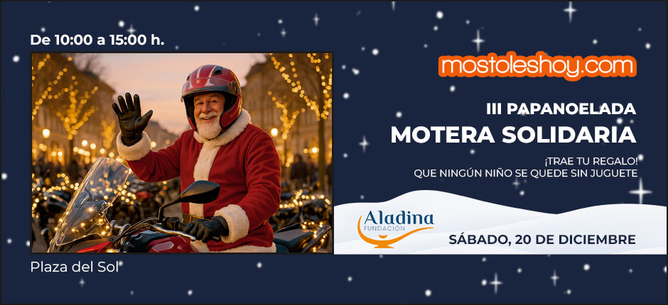 Papanoelada solidaria | Programa Fiestas de Navidad Móstoles 2025