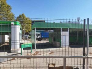 Reapertura de la gasolinera de Los Rosales en Móstoles