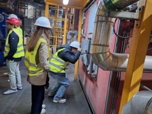 Jornadas técnicas en la central de Rebi en Móstoles para formar a nuevas generaciones