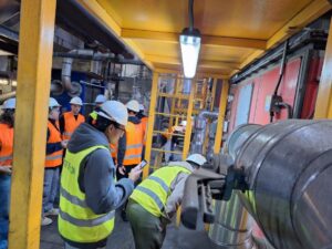 Jornadas técnicas en la central de Rebi en Móstoles para formar a nuevas generaciones