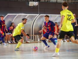 El FS Móstoles gana al filial del FC Barcelona y se mantiene líder de Segunda División