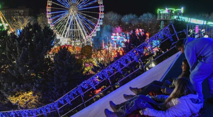 Los alumnos de Móstoles podrán disfrutar gratis de la pista de hielo y el tobogán de trineos de Navipark
