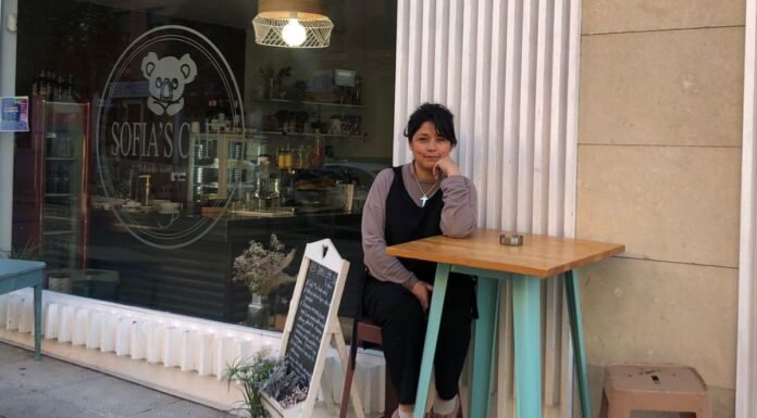 Andrea Quesada de Sofia´s Café y Eva Sánchez del Centro Casaverde de Móstoles en el podcast mostoleshoy Andrea Quesada