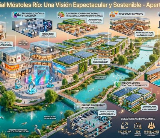 Móstoles contará con un gran centro comercial en el año 2027: llega Móstoles Río