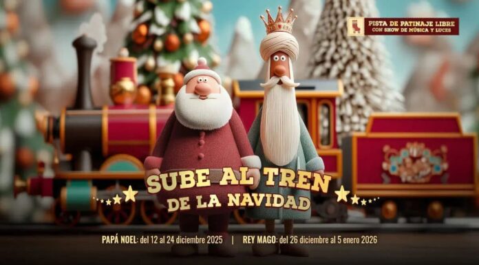 Sube al tren de la Navidad a solo unos minutos de Móstoles en X-Madrid