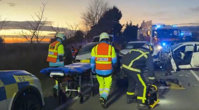 Varios heridos son trasladados a Móstoles tras un grave accidente múltiple en la M-507 Varios heridos son trasladados a Móstoles tras un grave accidente múltiple en la M-507