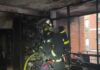 Un incendio en una vivienda de Móstoles deja a cinco personas atendidas