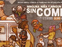 La librería Delirio de Móstoles regala cómics estas Navidades a familias en situación de precariedad