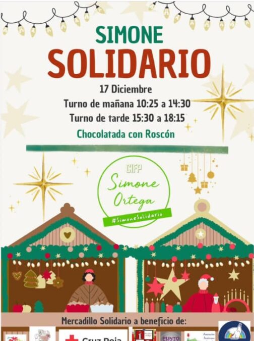 Móstoles tendrá un mercado navideño solidario gracias a la escuela Simone Ortega