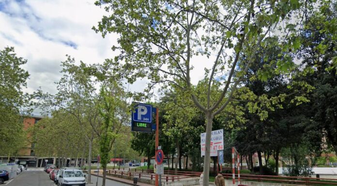 Así podrán aparcar los visitantes de Navipark en Móstoles durante estas Navidades