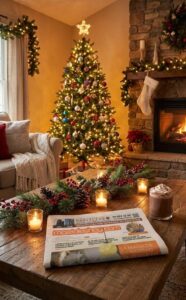 Las fiestas de Navidad de Móstoles acaparan el periódico del mes de diciembre: ya disponible gratis