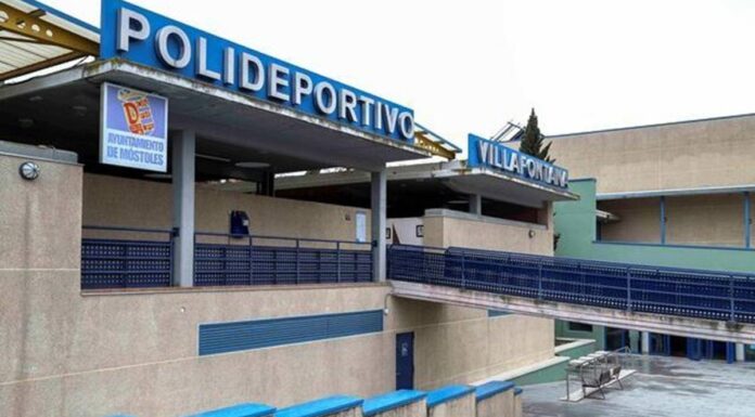 El PSOE de Móstoles denuncia la la situación del Polideportivo Municipal de Villafontana