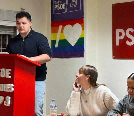 Nueva etapa en Juventudes Socialistas de Móstoles con Víctor Rodríguez Gonzalo como Secretario General