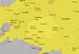 La AEMET activa la alerta amarilla por frío y bajas temperaturas en Móstoles