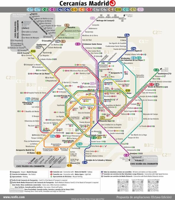Cercanías en Parque Coimbra y una nuevas líneas de Metro y tren en Móstoles: la propuesta viral para mejorar el transporte