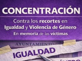 El PSOE de Móstoles denuncia los recortes en igualdad y convoca una concentración al respecto