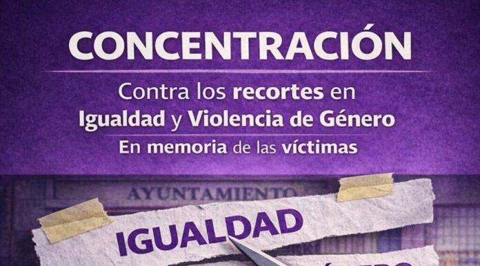 El PSOE de Móstoles denuncia los recortes en igualdad y convoca una concentración al respecto