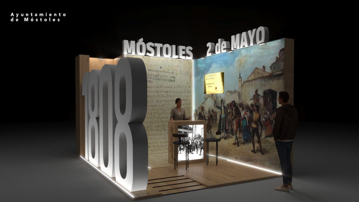 Móstoles viaja a 1808 en FITUR: figurantes de época y stand propio para conquistar al turismo internacional Móstoles viaja a 1808 en FITUR: figurantes de época y stand propio para conquistar al turismo internacional