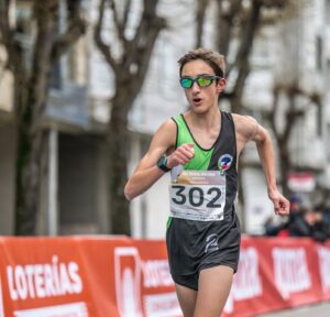 Un atleta de Móstoles logra el récord de España de 3 kilómetros marcha en categoría sub-14