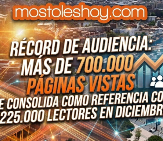 mostoleshoy.com se consolida como referencia en Móstoles con más de 225.000 lectores en diciembre mostoleshoy.com se consolida como referencia en Móstoles con más de 225.000 lectores en diciembre