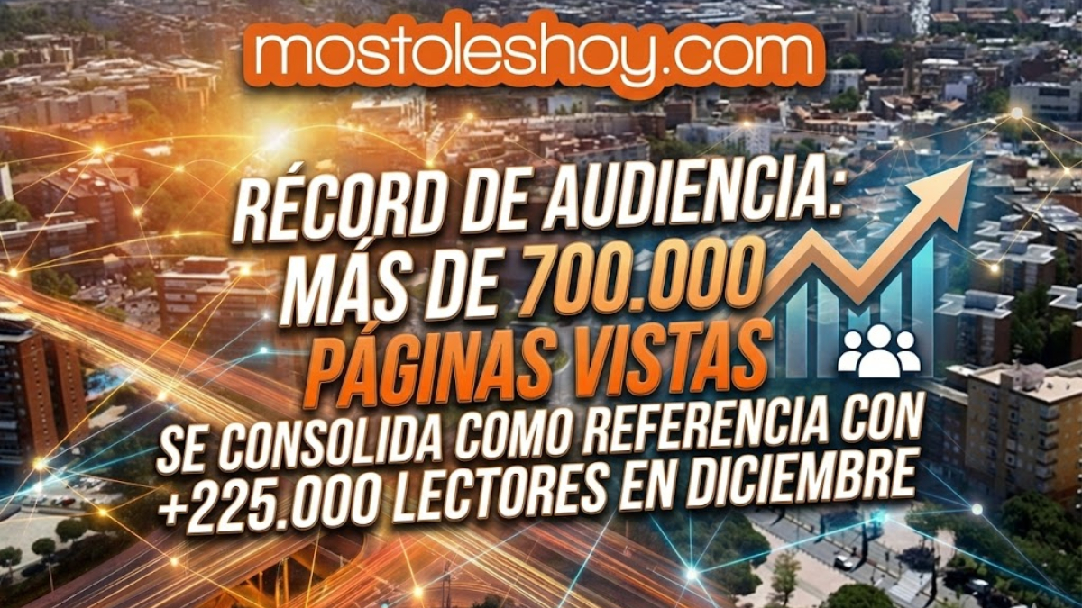 mostoleshoy.com se consolida como referencia en Móstoles con más de 225.000 lectores en diciembre mostoleshoy.com se consolida como referencia en Móstoles con más de 225.000 lectores en diciembre