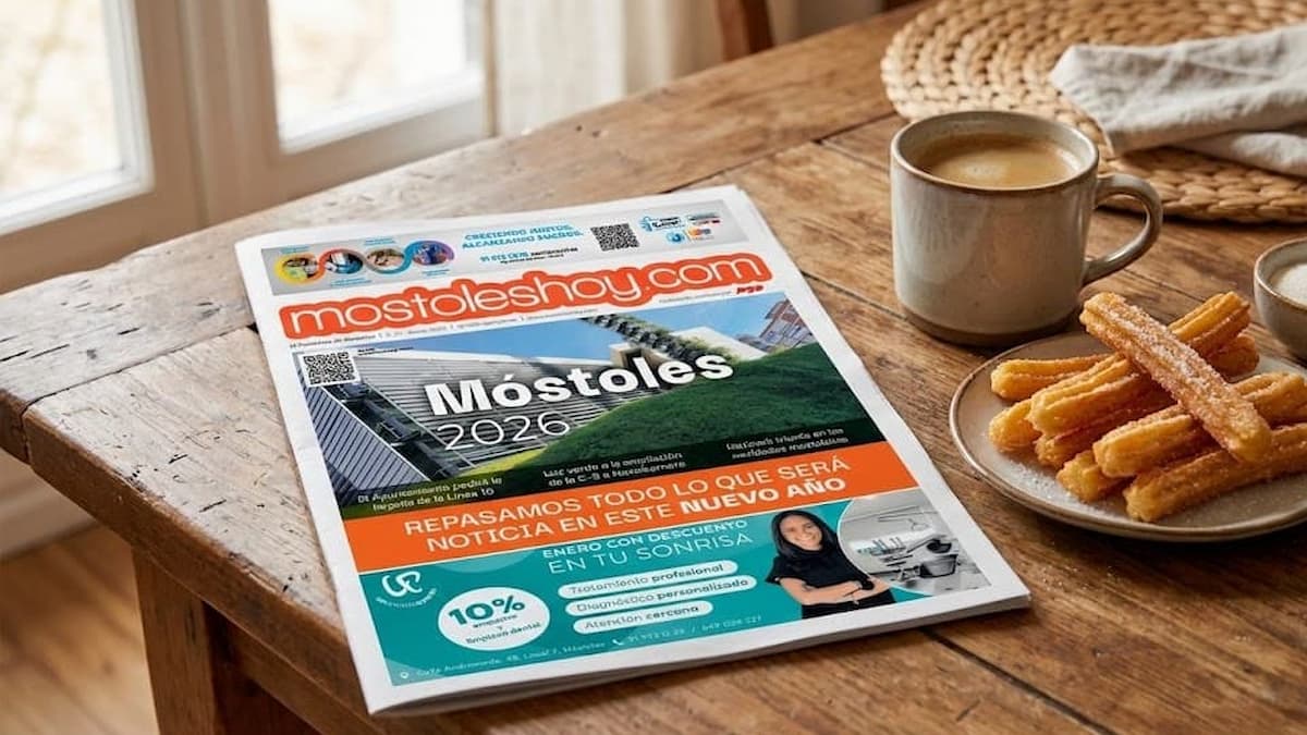 Las previsiones del 2026 en Móstoles acaparan el periódico del mes de enero: ya disponible gratis