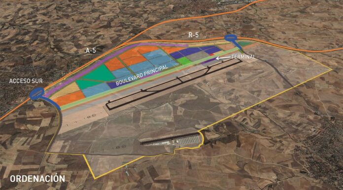 Móstoles tendría conexión directa en tren con Air City Madrid Sur, el nuevo aeropuerto de la capital