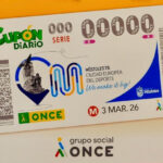 Cinco millones de cupones de la ONCE llevarán la imagen de Móstoles por toda España