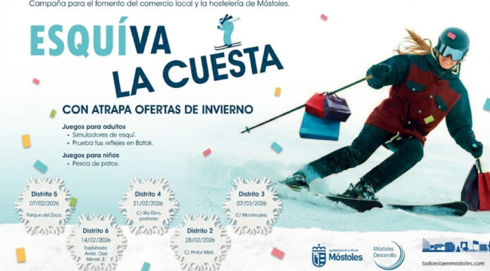 Vuelve a Móstoles la campaña ‘Atrapa Ofertas’ este invierno con vales de descuento 10 euros