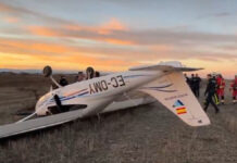 Una avioneta se estrella en un descampado muy cerca del término municipal de Móstoles