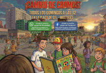 Móstoles ya tiene un 'punto oficial' de intercambio de cromos de colección en el PAU-4