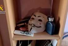 Detienen en Móstoles a un cabecilla de Anonymus por ciberataques a organismos públicos tras la Dana