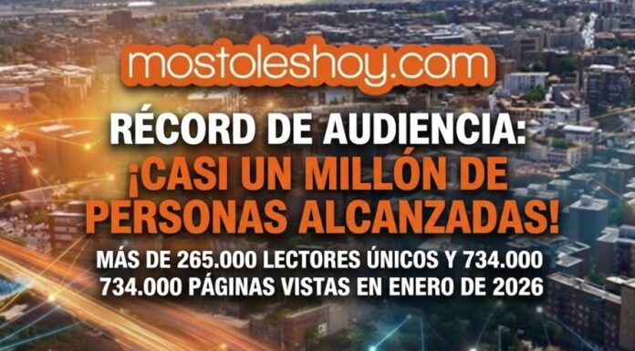 mostoleshoy.com rompe récords en enero: 734.997 páginas vistas y casi un millón de personas de alcance mostoleshoy.com rompe récords en enero: 734.997 páginas vistas y casi un millón de personas de alcance