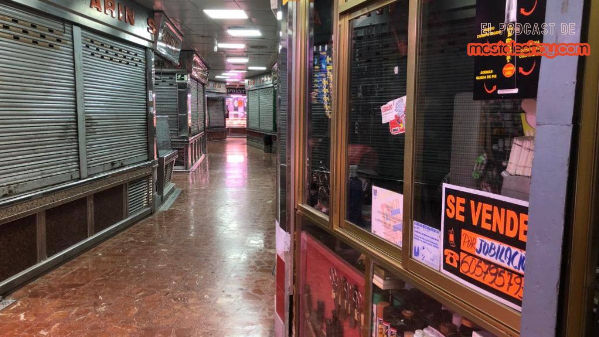 Un año del cierre del Mercado de Goya en Móstoles Un año del cierre del Mercado de Goya en Móstoles