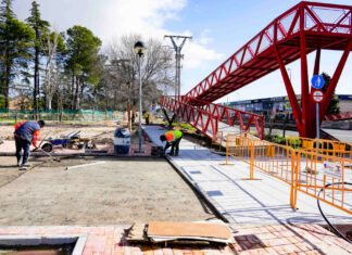 Nuevas obras de remodelación en la zona del PAU-1 de Móstoles